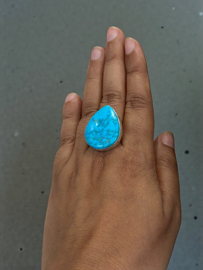 Turquoise Boho Ring