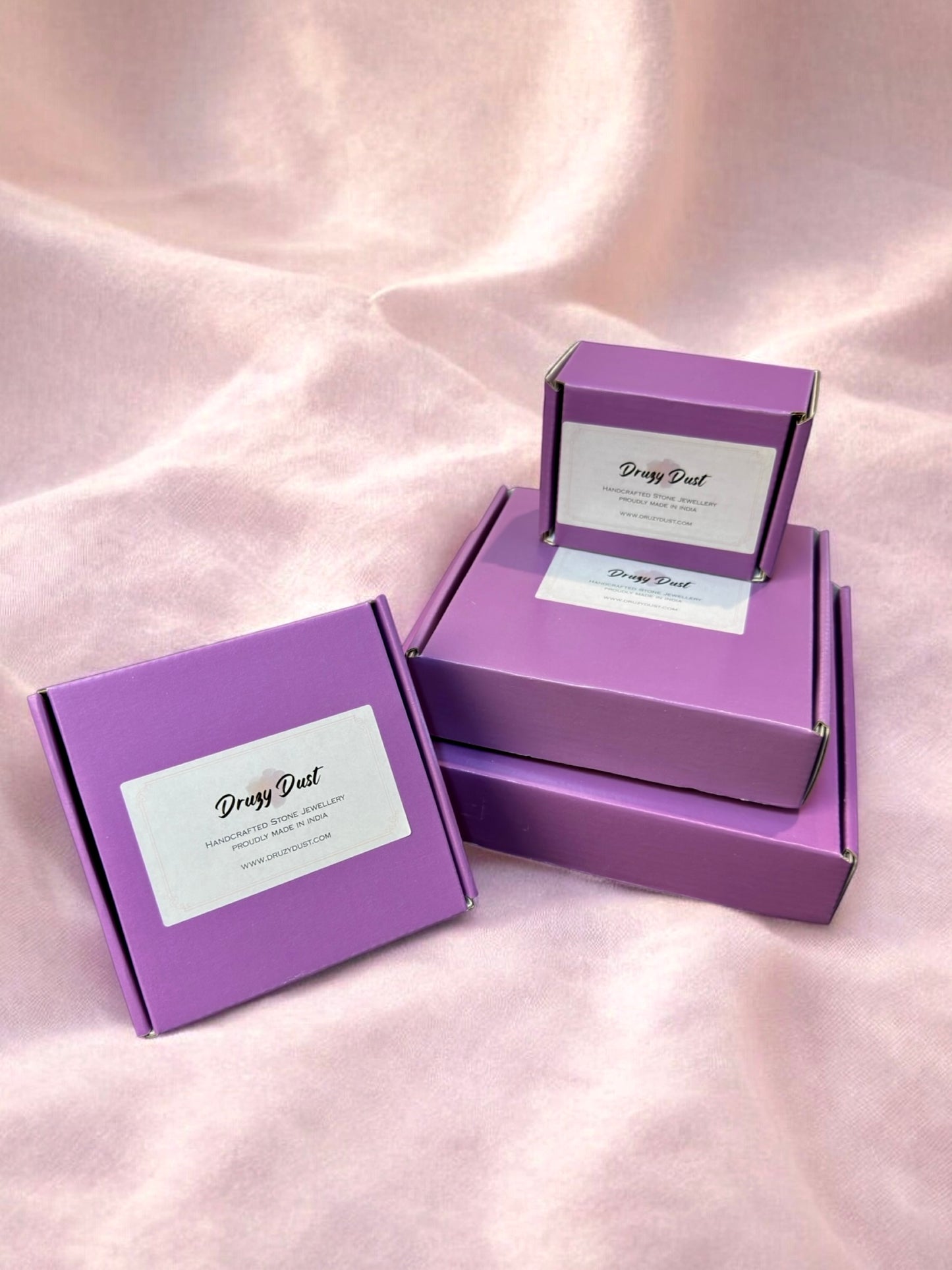 Black Tourmaline Stone Saisha Drop Studs