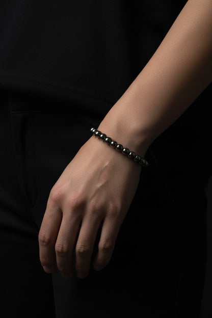 Pyrite Beaded Aura Bracelet