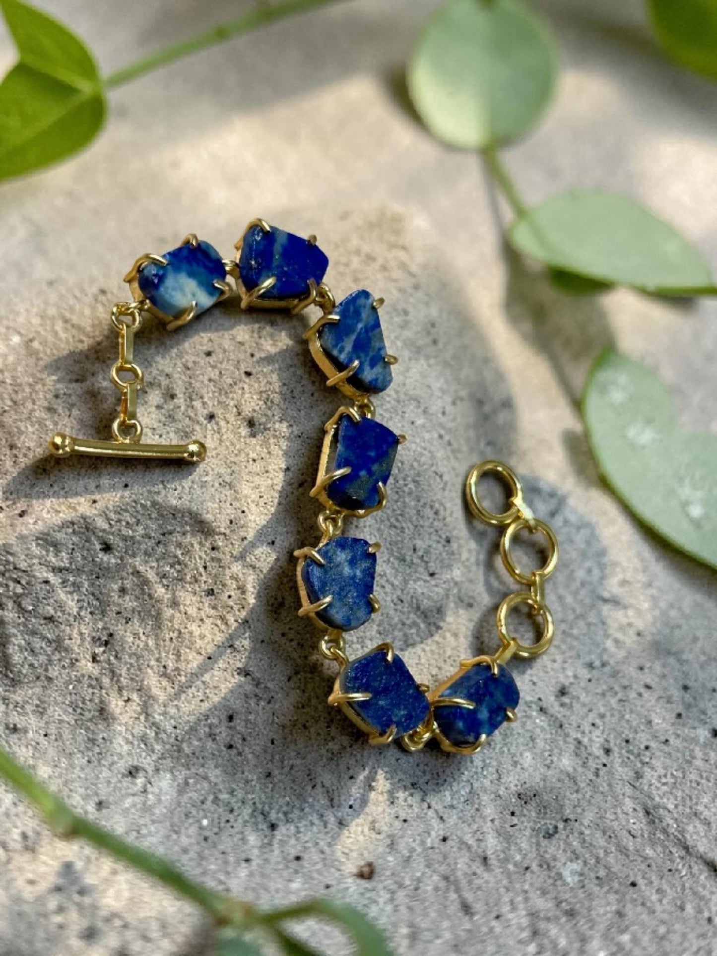 Blue Lapis Lazuli Stone Saisha Bracelet