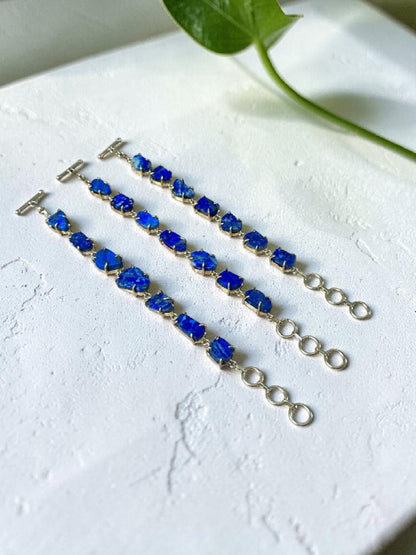 Blue Lapis Lazuli Stone Saisha Bracelet