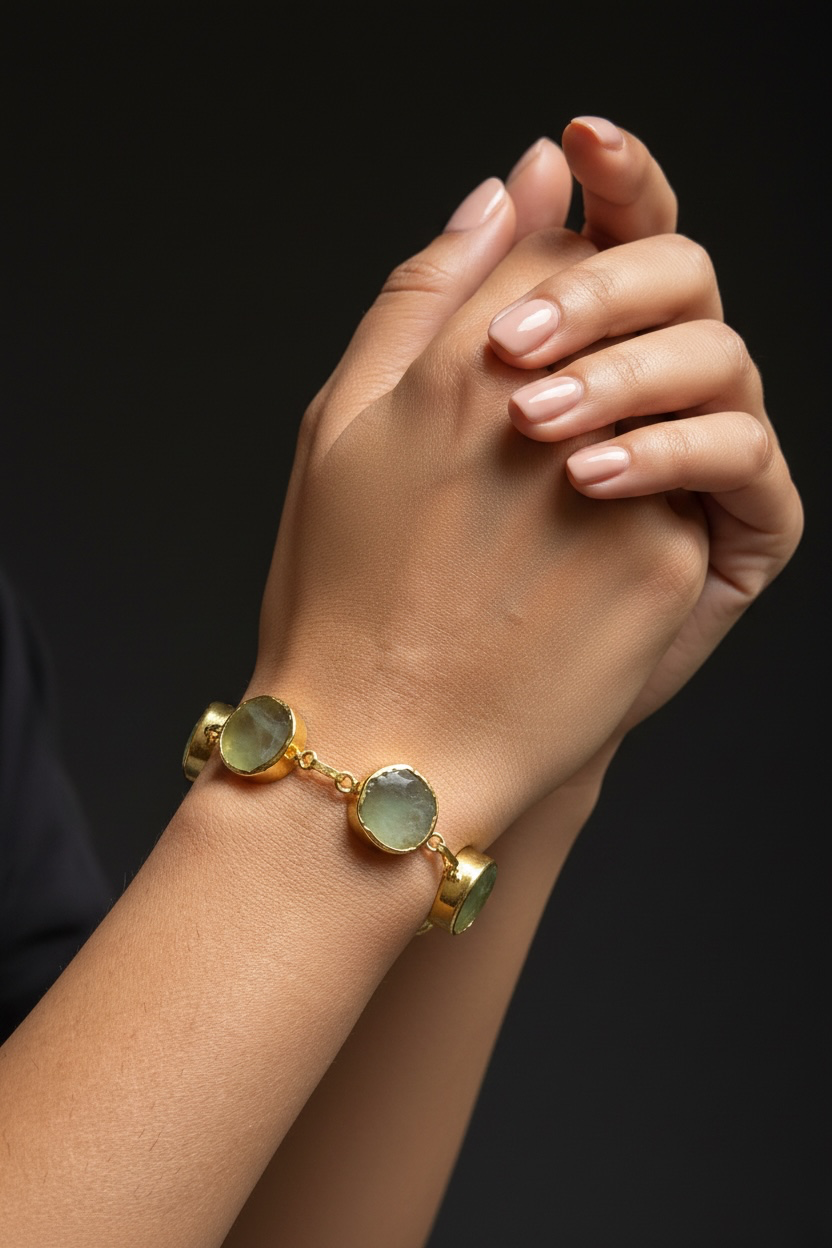 Green Fluorite Muse Bracelet