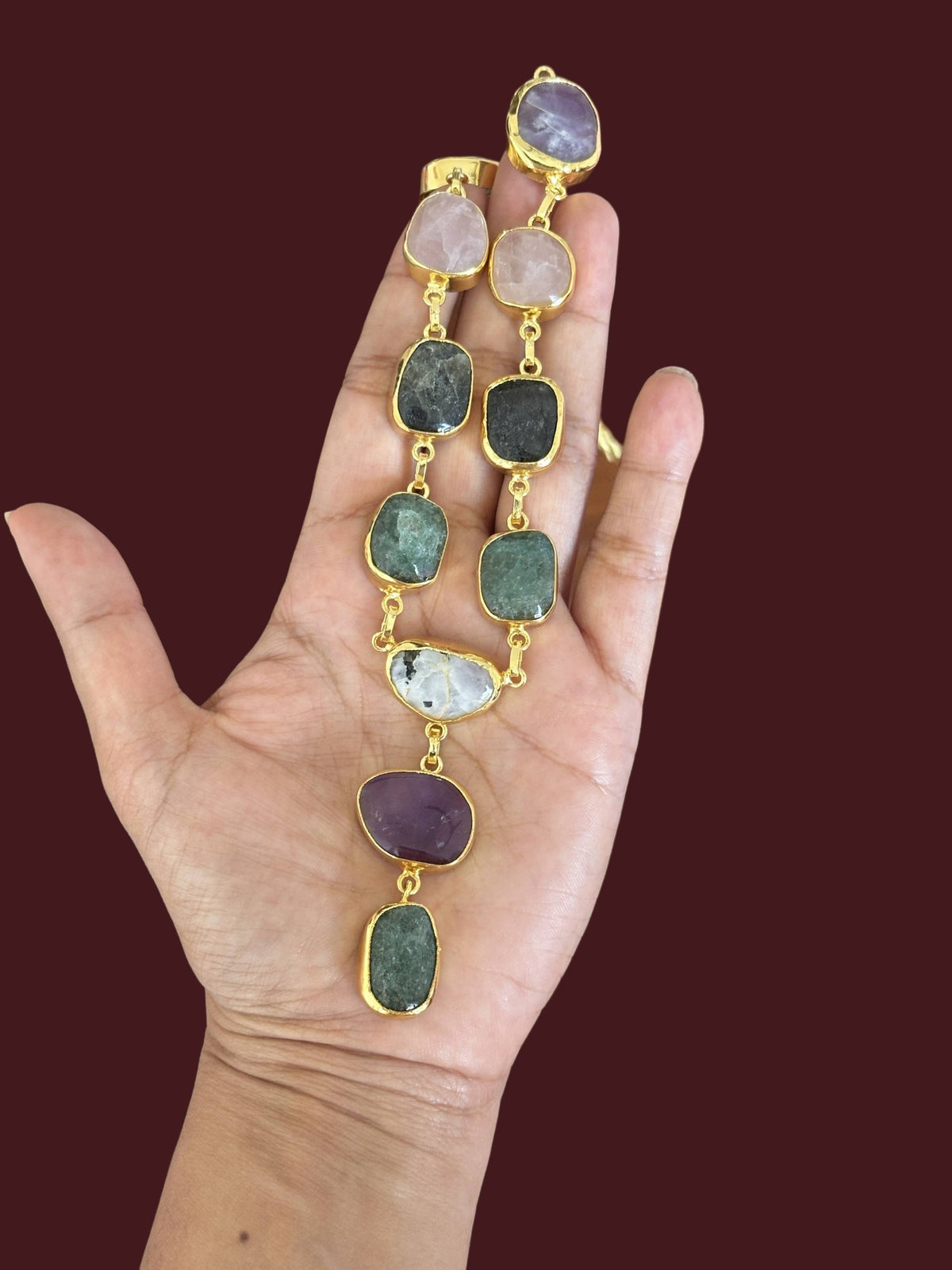 Multistone Eve Necklaces Set