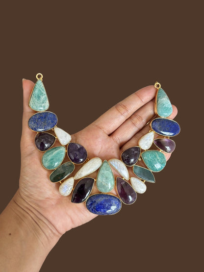 Multistone Bulbs Necklaces