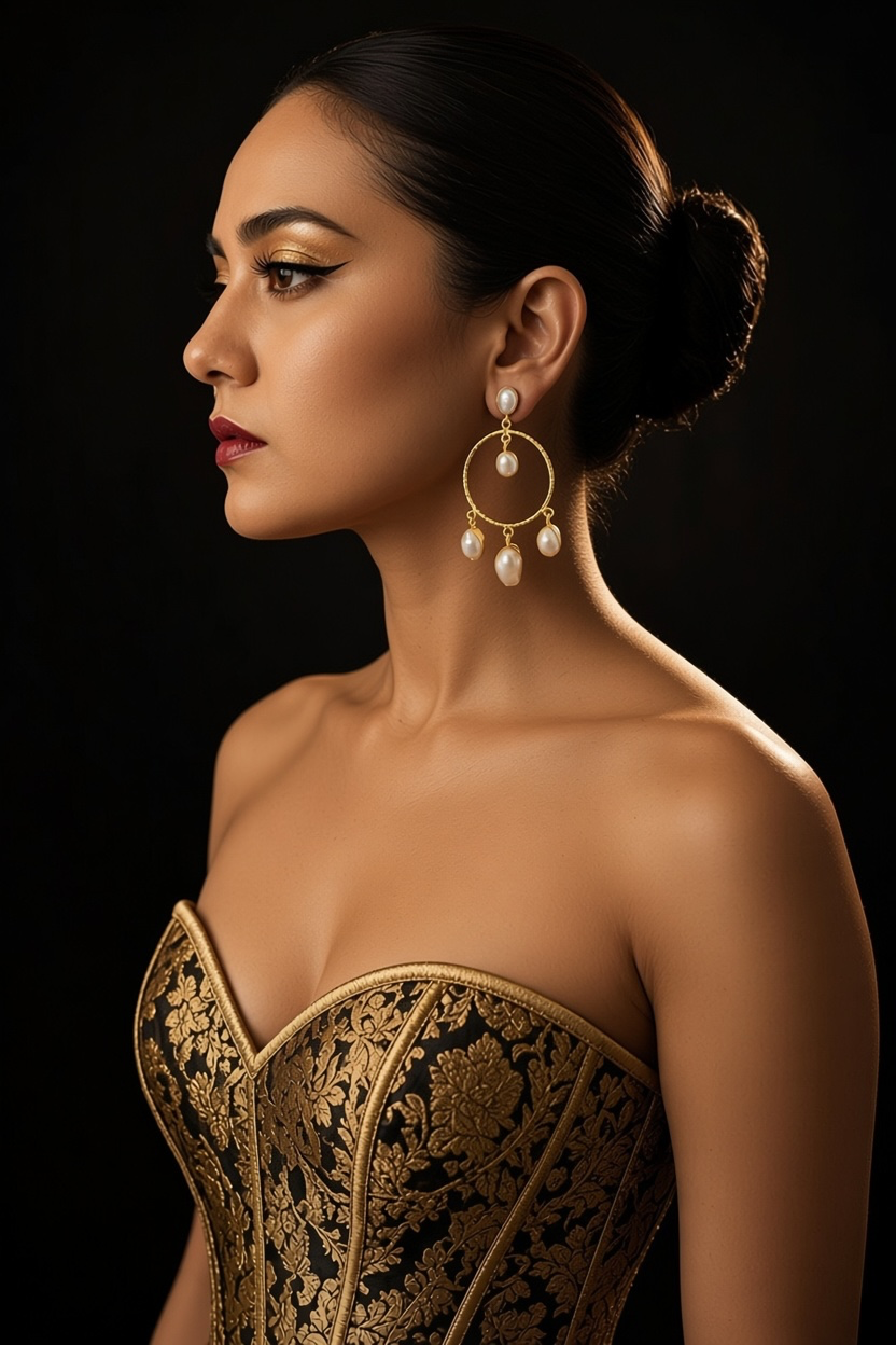 Pearl Chandbali