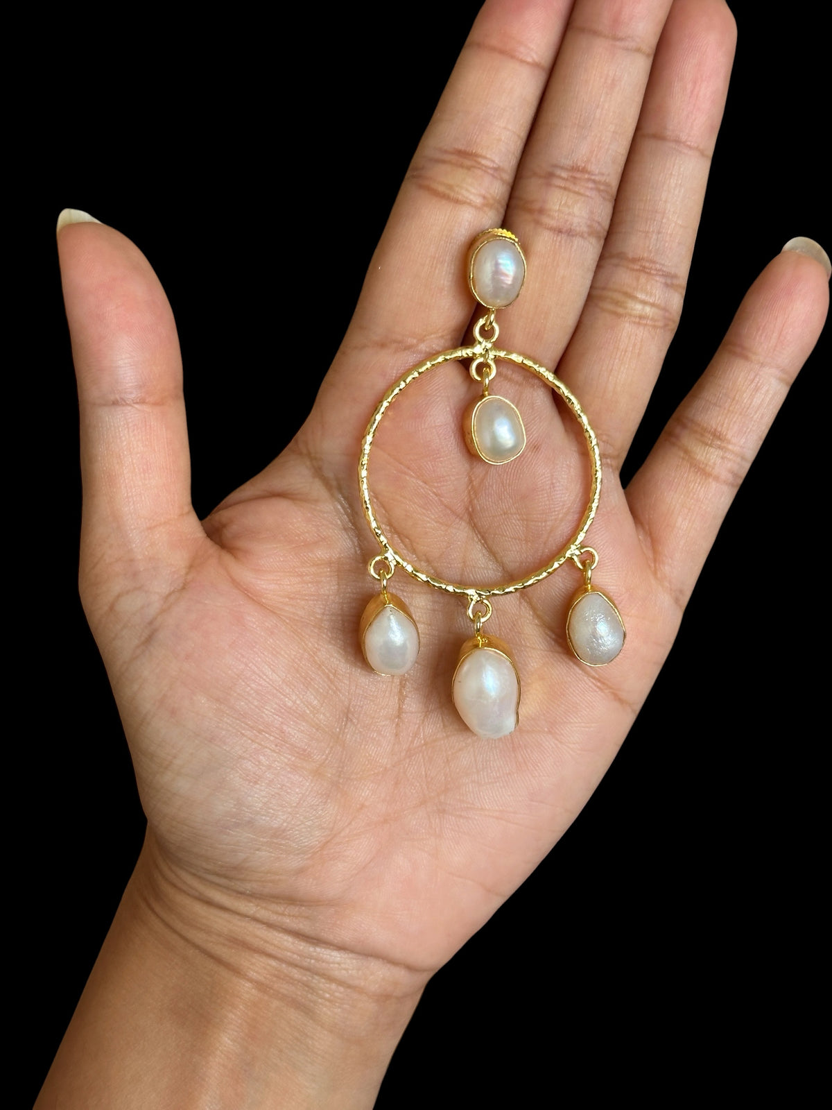Pearl Chandbali
