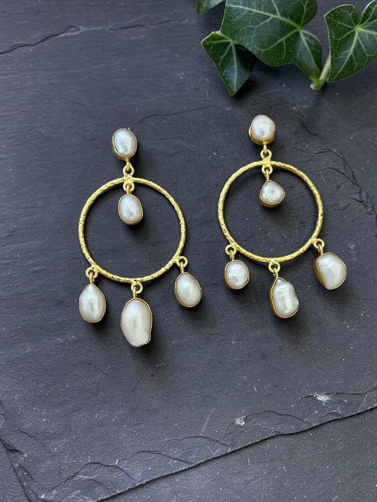 Pearl Chandbali