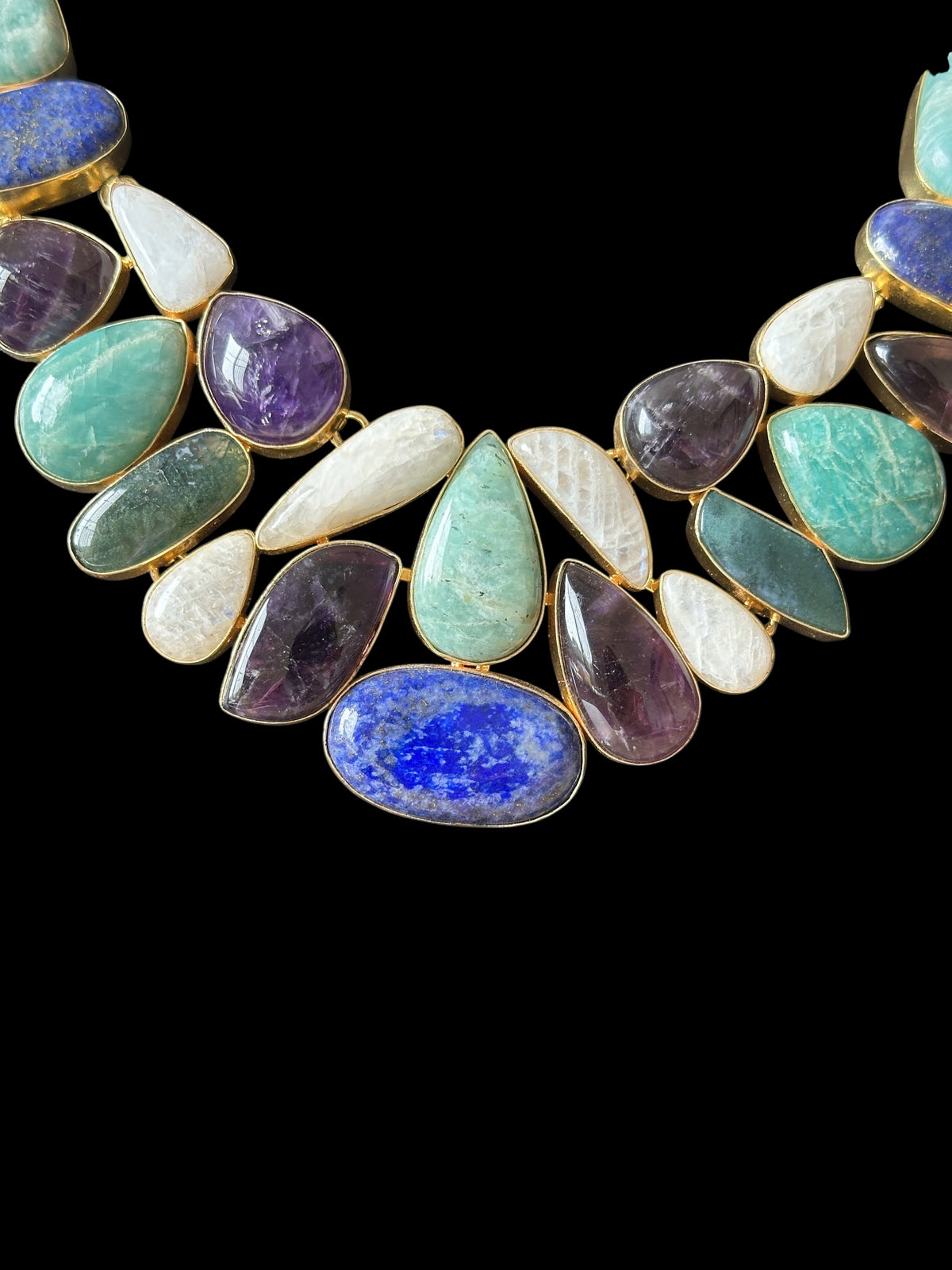 Multistone Bulbs Necklaces
