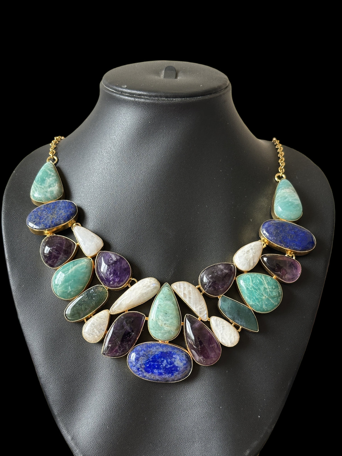 Multistone Bulbs Necklaces