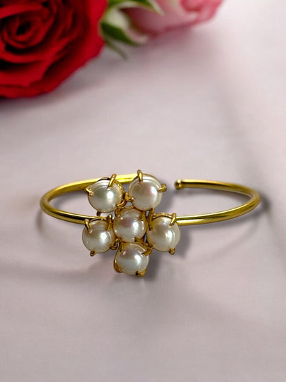 Freshwater Pearl Bloom Adjustable Bracelet
