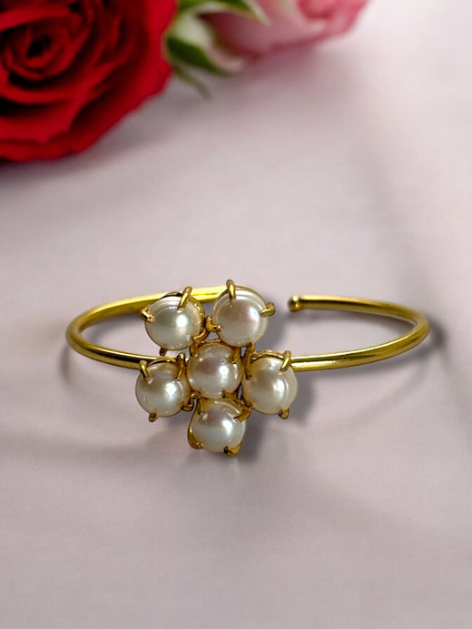 Freshwater Pearl Bloom Adjustable Bracelet