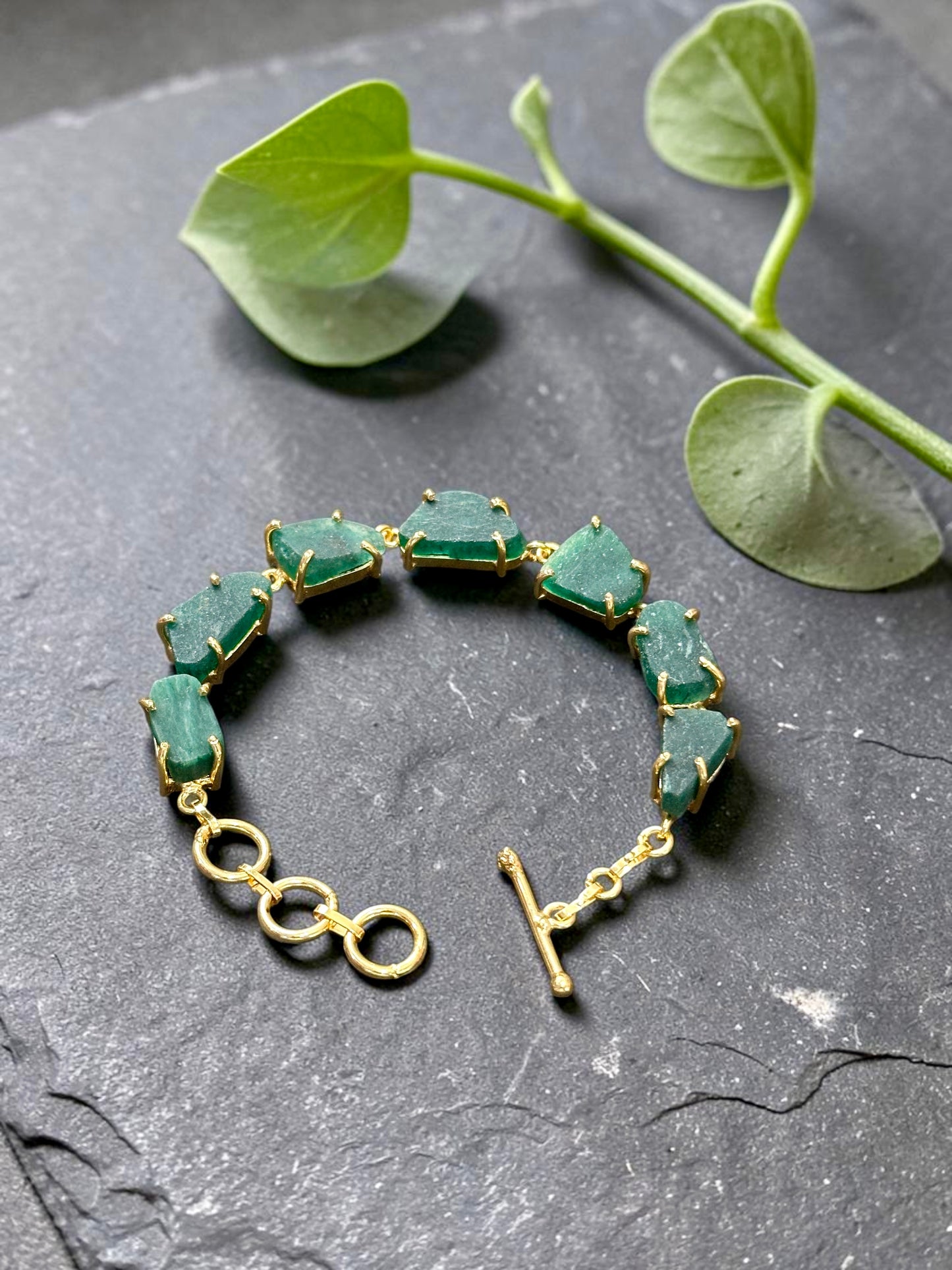 Green Aventurine Stone Saisha Bracelet