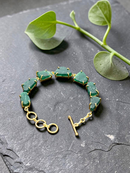 Green Aventurine Stone Saisha Bracelet