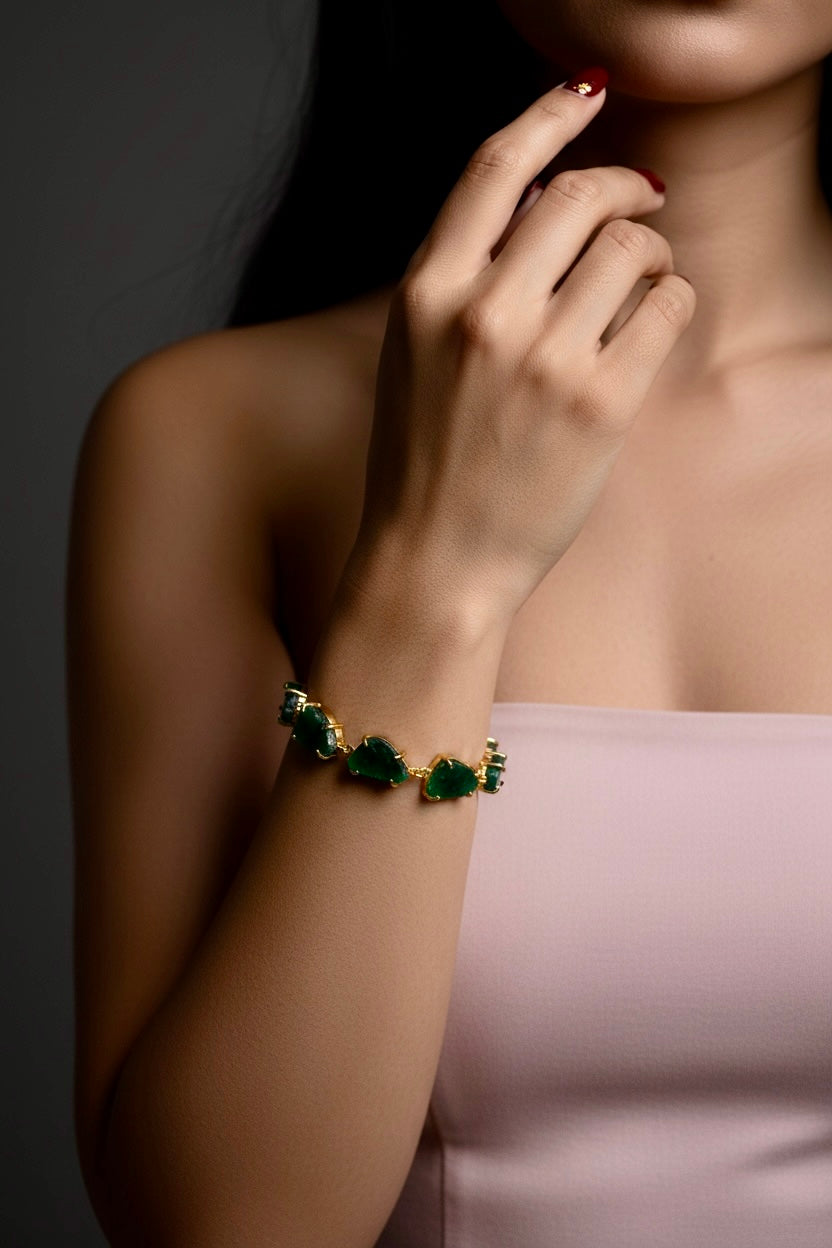 Green Aventurine Stone Saisha Bracelet