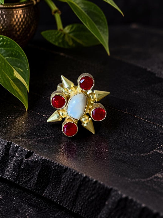Arrow Pearl Ring
