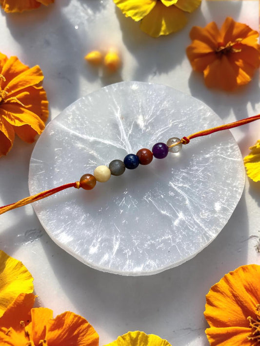 Seven Chakra Stone Rakhi