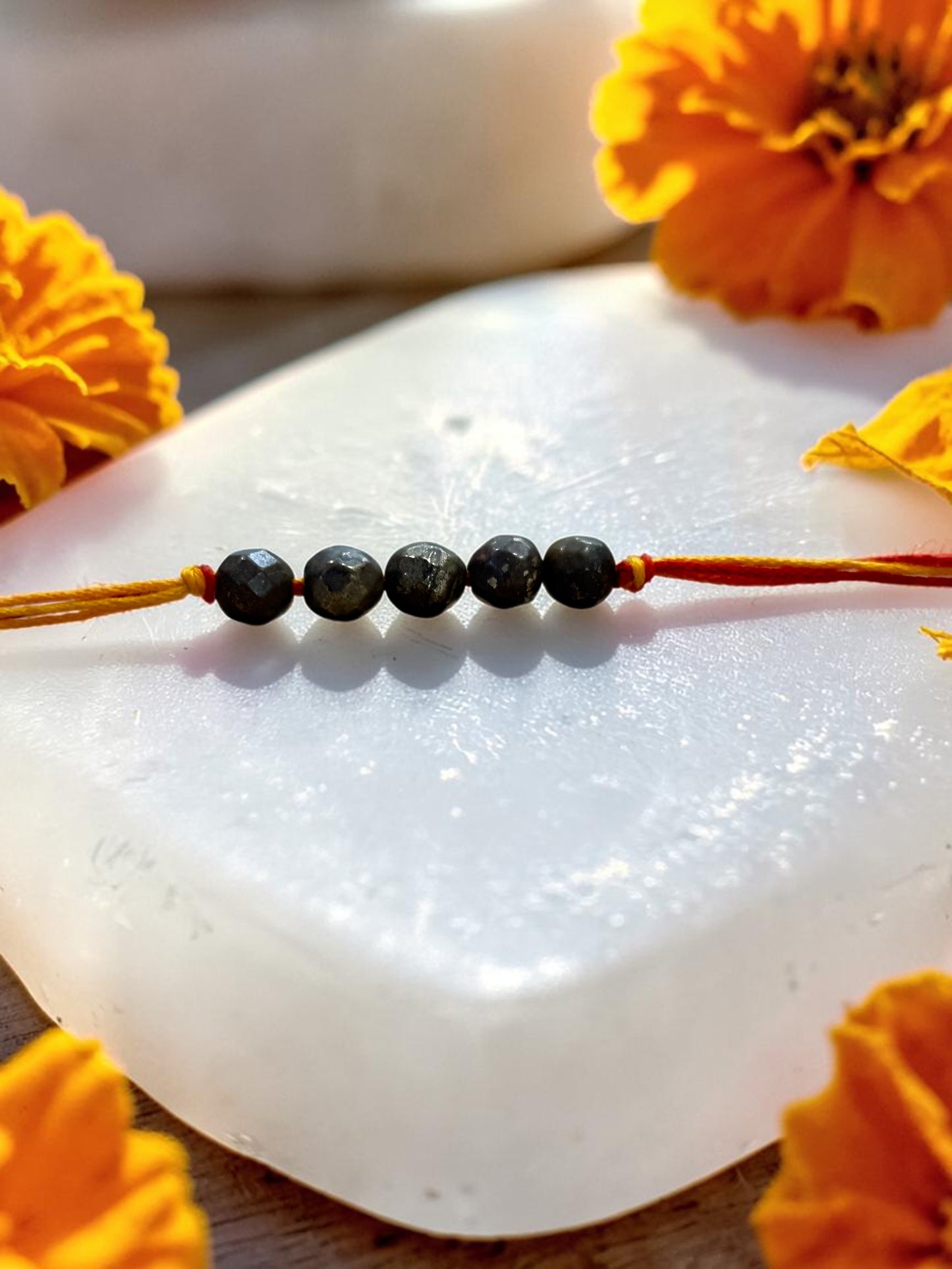 Abundance Pure Pyrite Rakhi