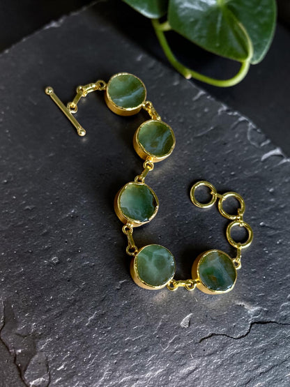 Green Fluorite Muse Bracelet