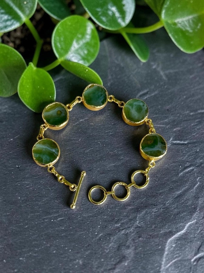 Green Fluorite Muse Bracelet