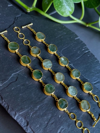 Green Fluorite Muse Bracelet