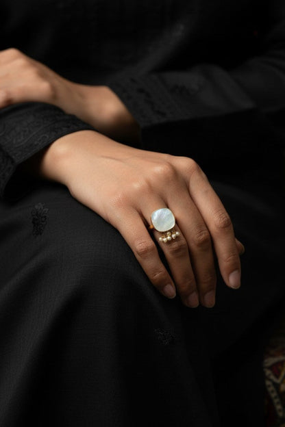 MOP Ghungroo Ring