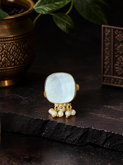 MOP Ghungroo Ring