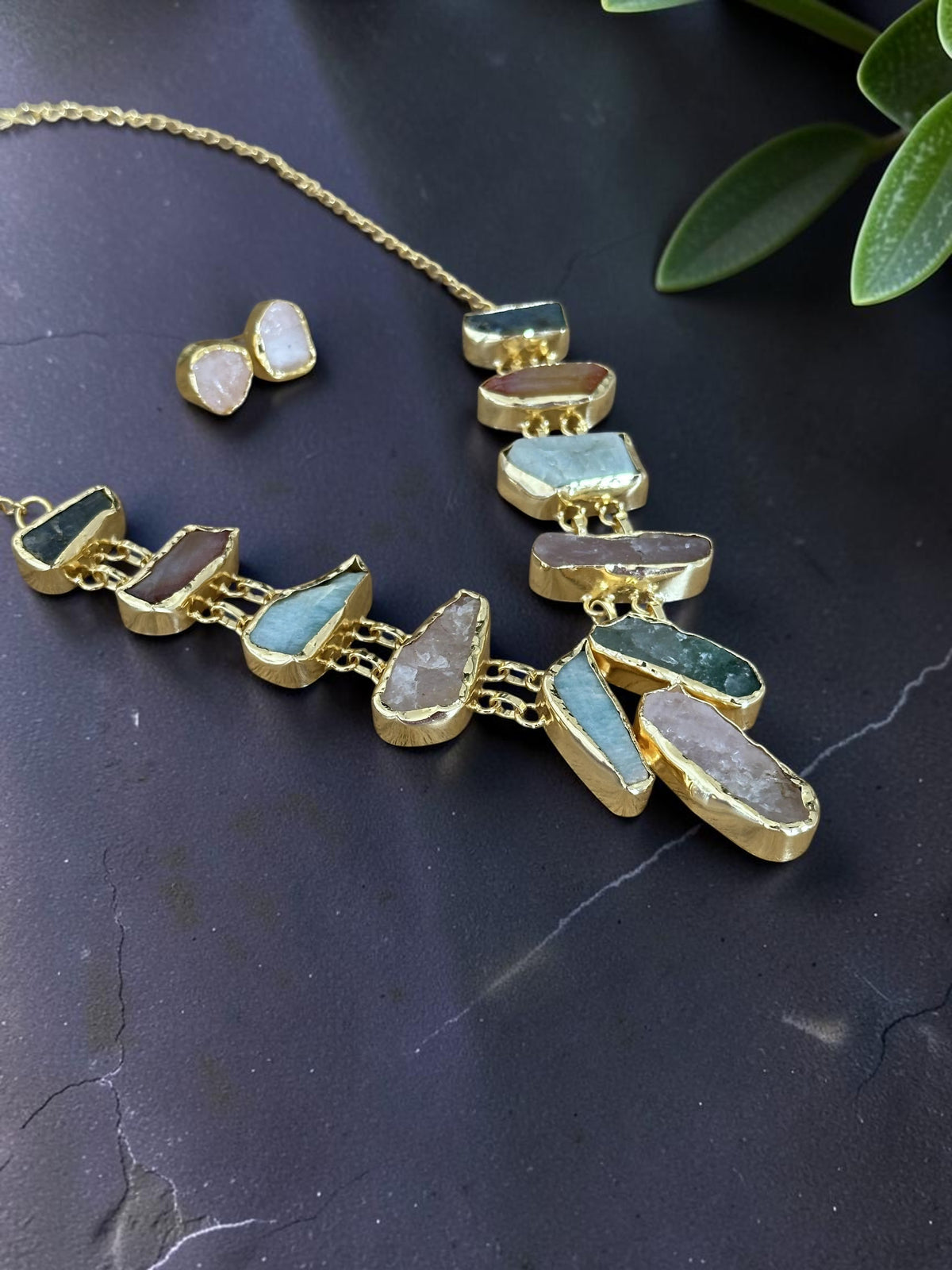 Multistone Bella Necklaces Set