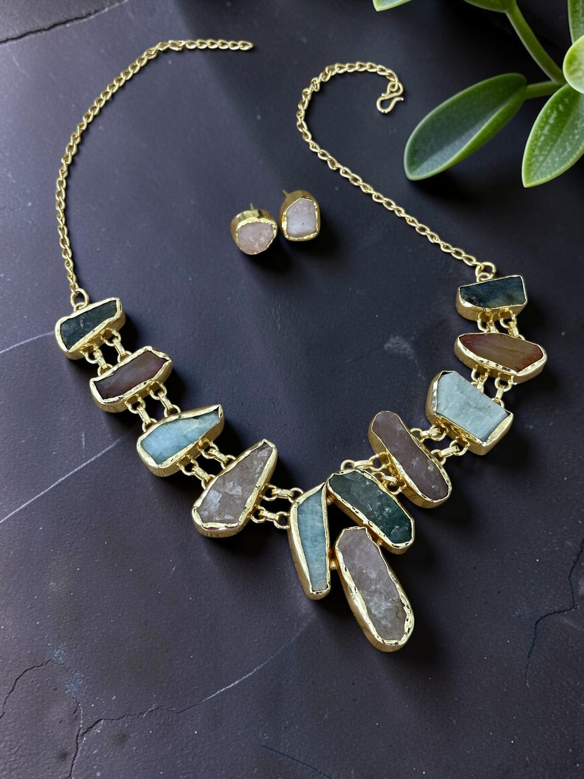 Multistone Bella Necklaces Set
