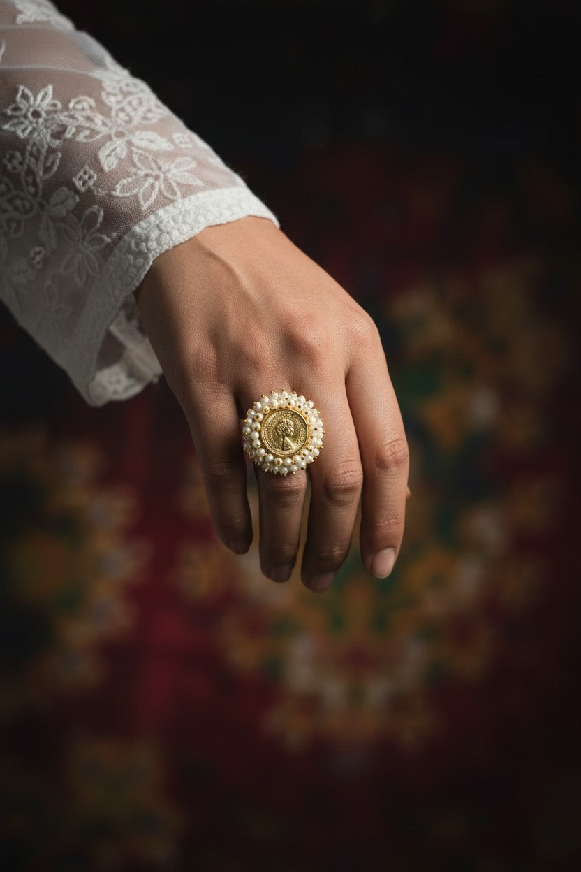 Victorian Coin Ring